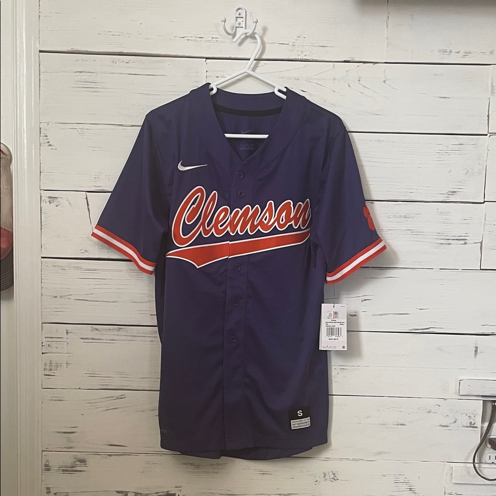 Nike Purple Shirt with White Logo